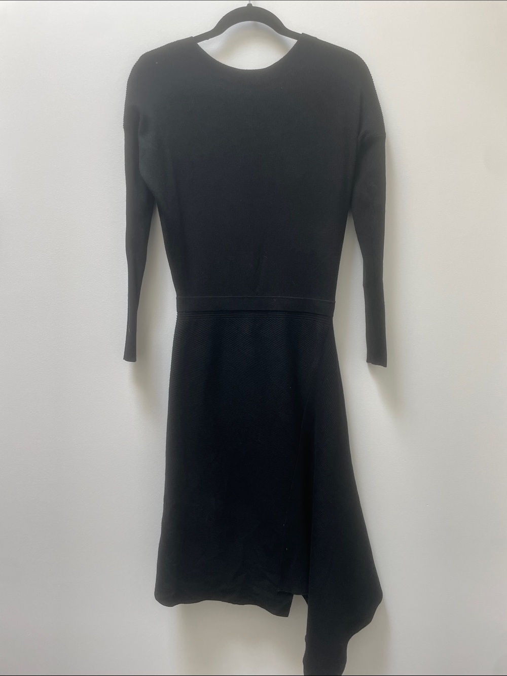 All Saints Suke Rib Knit Sweater Dress Black Size Small - Picture 2 of 8